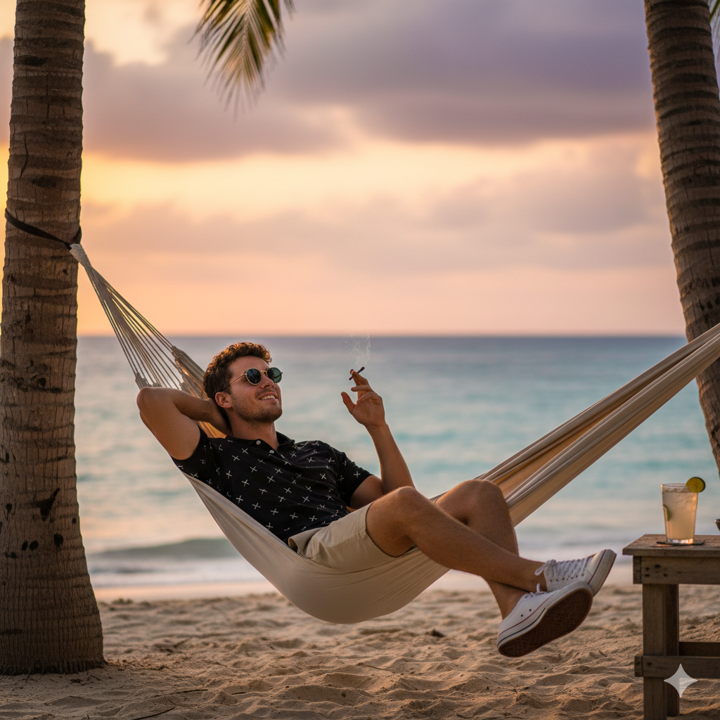 Good Roll Polo - Subtle Joint Print