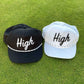 High Snapback Rope Hat